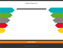 Tablet Screenshot of p2pmoney.com